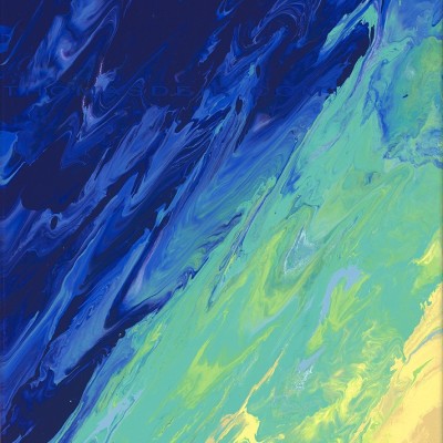 abstract ocean art AM 56