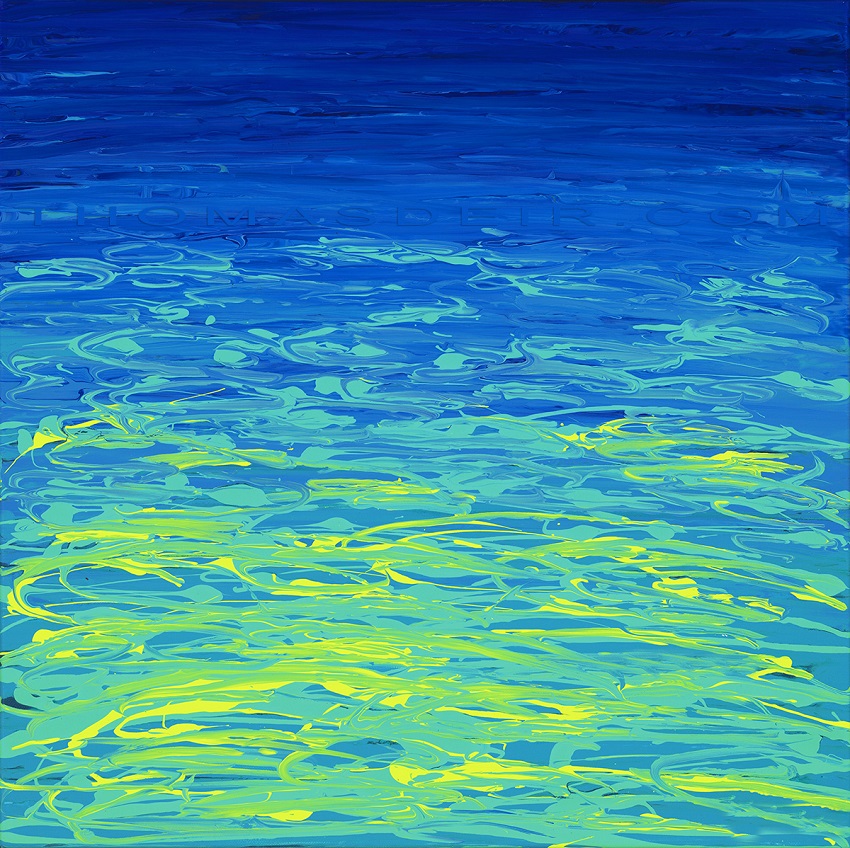 abstract ocean painting AO 47
