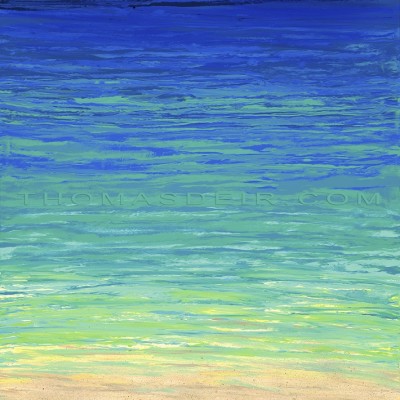 abstract beach paintings AO 29