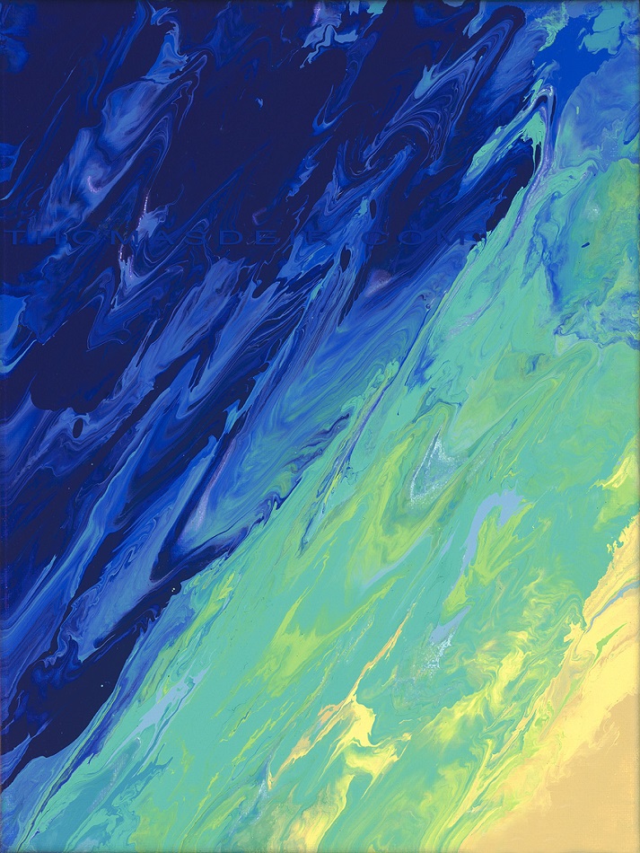 abstract ocean art AM 56