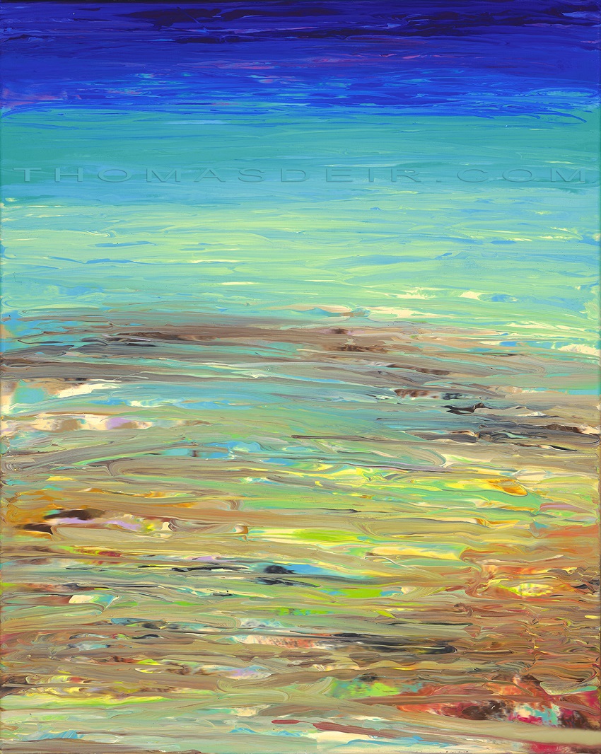 abstract ocean painting AO 48