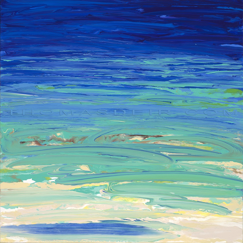 abstract ocean painting AO 6