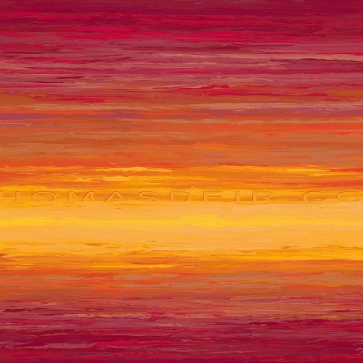 tropical sunset paintings